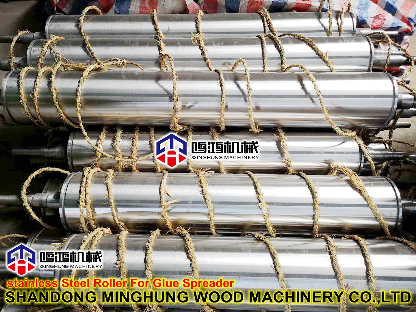 stainless Steel Roller For Glue Spreader