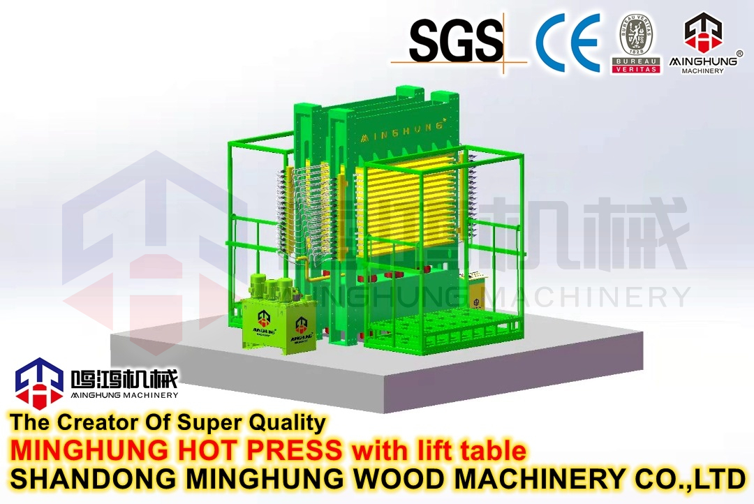 Hydraulic Press Machine Hot Pressing for Plywood Making