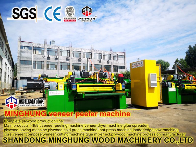 Strong Log Peeling Machine for Wood Timber Processing Machine