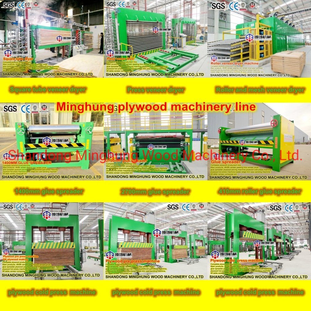 Sperrholzmaschine Holzbearbeitung Heißpressmaschine