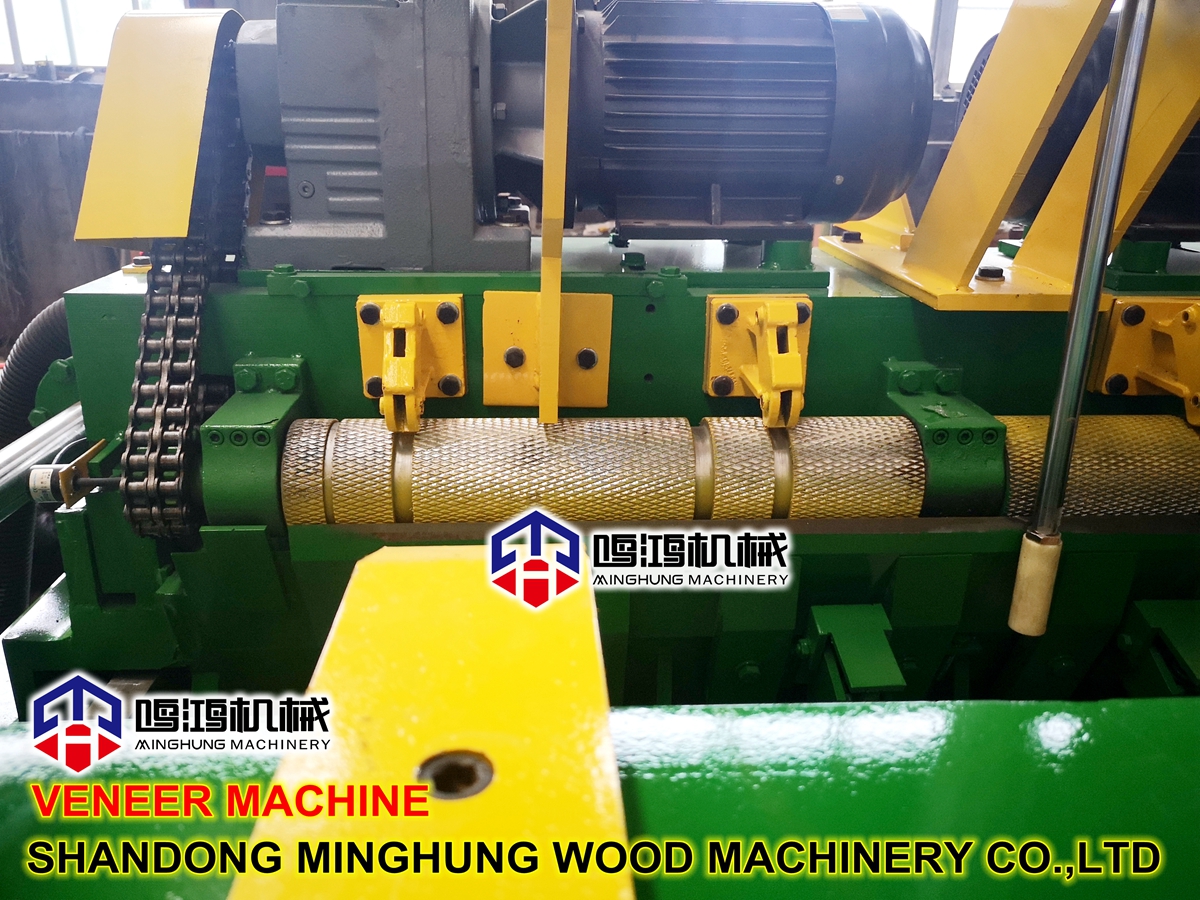 Rotary Cutting Machine Log Peeling Veneer Production Line