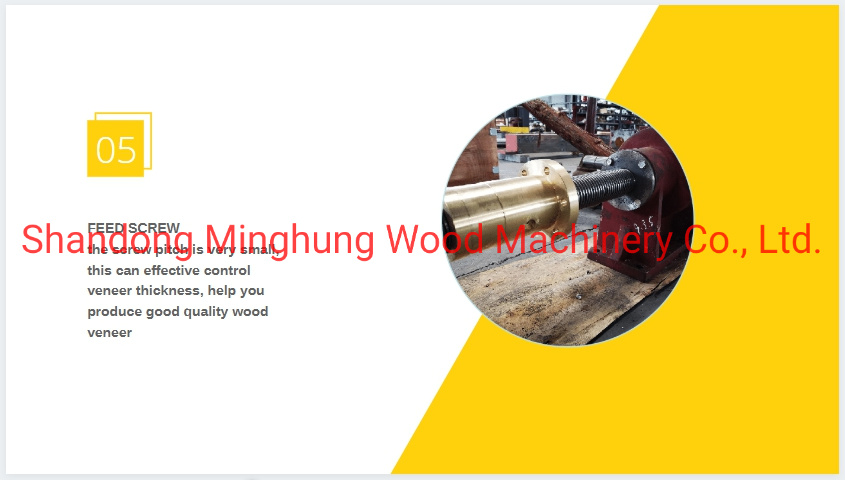 Mesin Pengupas Log Batang untuk Produksi Veneer Kupas Potong Rotary