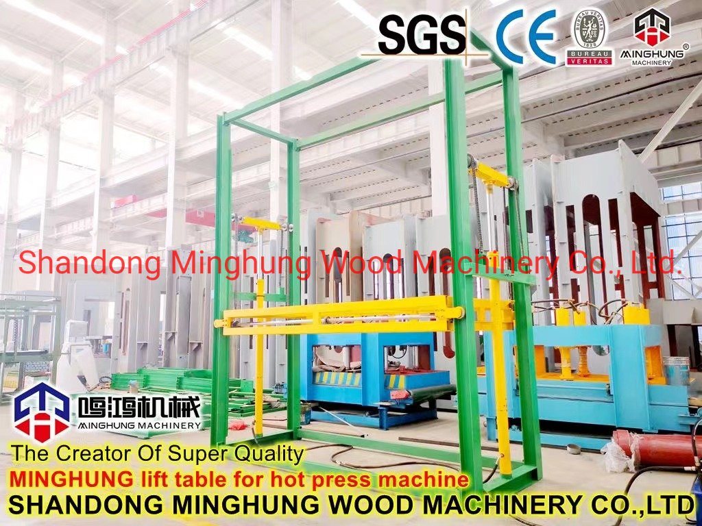 High Configuration Lifting Table for Plywood Hot Press Machine