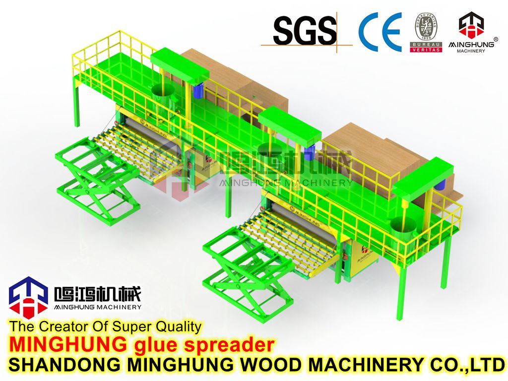 Leimmaschine Sperrholz Leimauftragmaschine