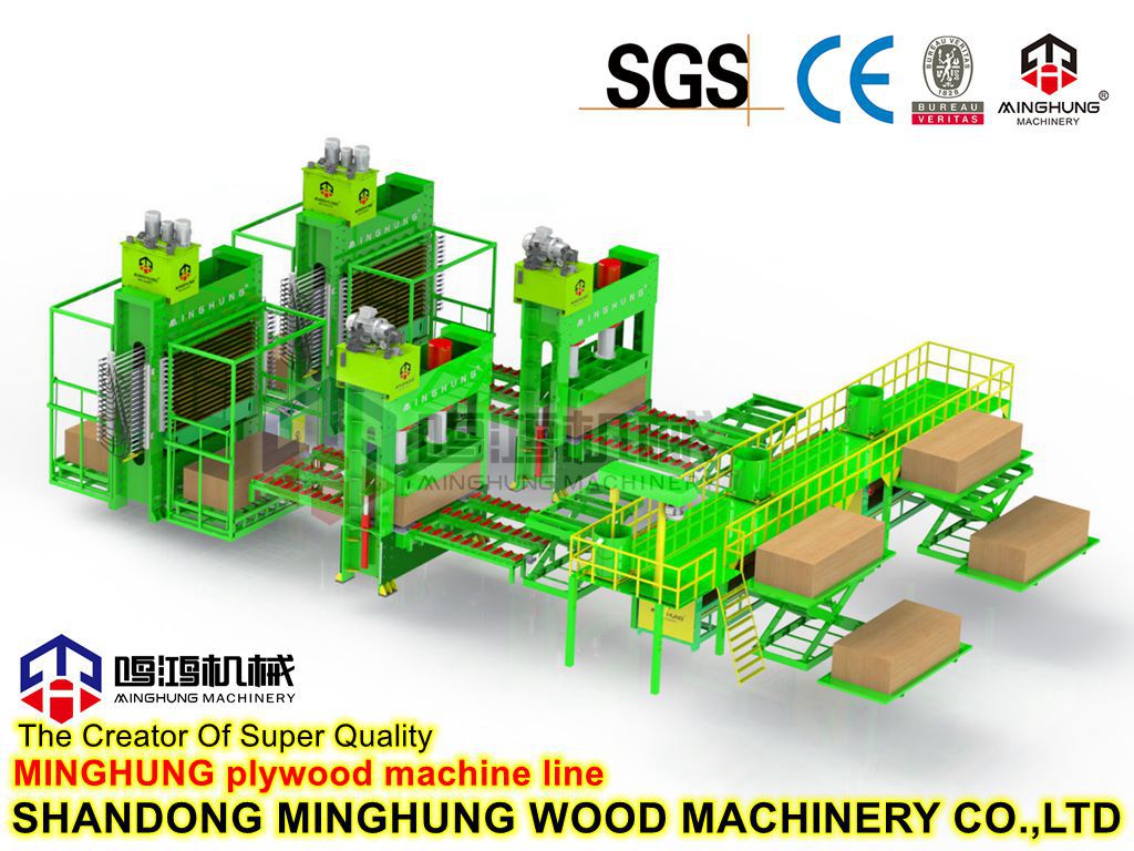 Hot Cold Press for Plywood Production Line - SHANDONG MINGHUNG