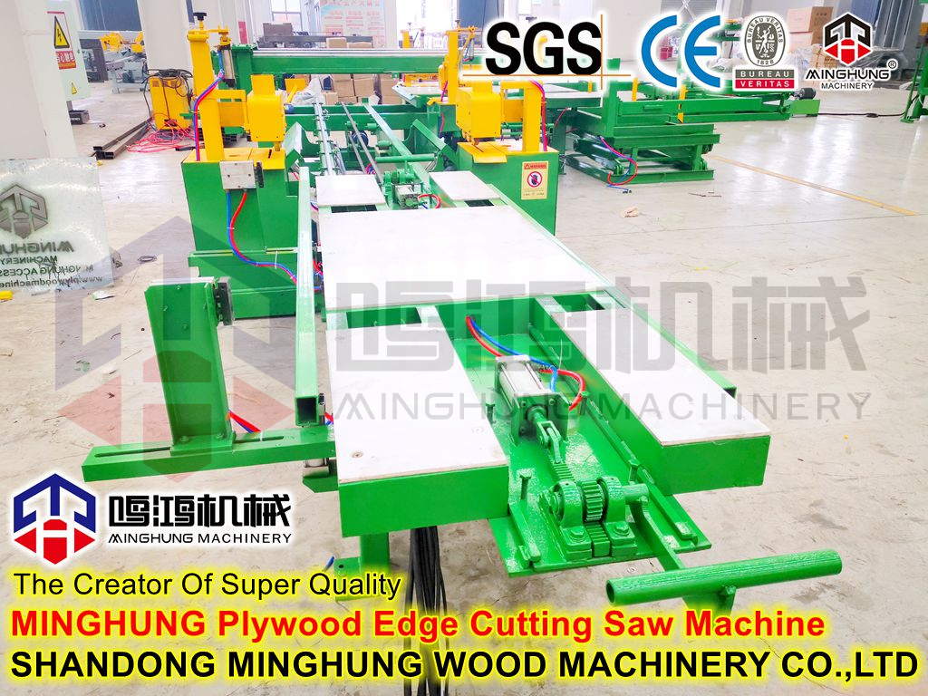 plywood edge sawing machine SHANDONG MINGHUNG WOOD MACHINERY CO.,LTD