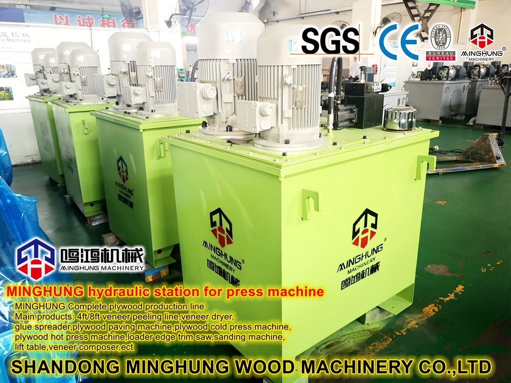 Mesin Press Hidrolik untuk Proses Pembuatan Plywood