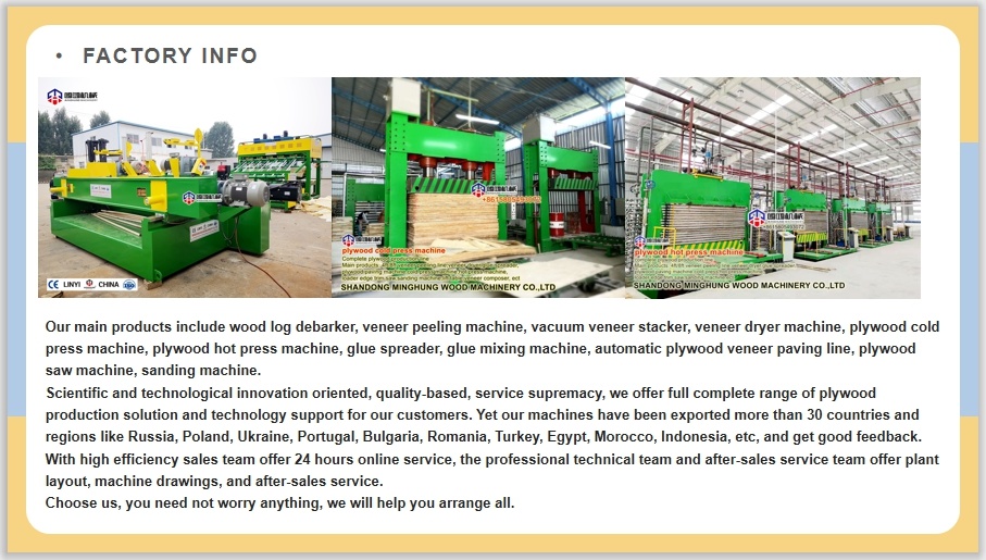 Film Faced Plywood Hot Press Machine Mesin Press Veneer