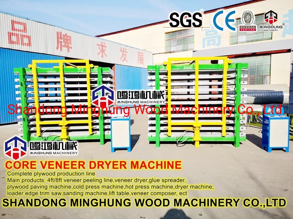 Plywood Sheet Core Veneer Dryer Machine