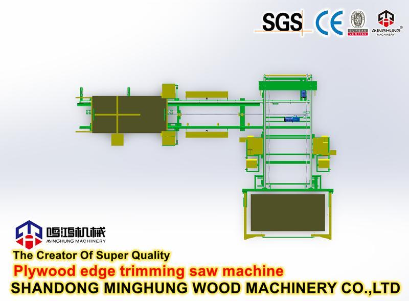 Wood Edge Cutting Saw for Plywood Production