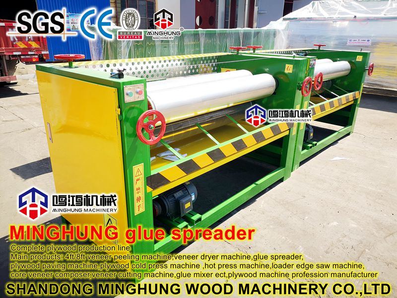 Mesin Plywood Veneer Gluing Machine untuk Mesin Pengerjaan Kayu