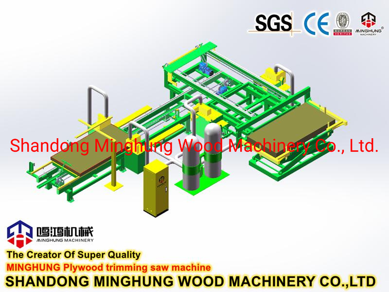 Infrared Guide Saw Machine for Plywood Making Machine