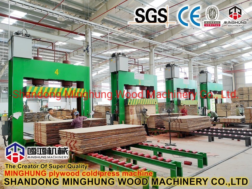 500t Cold Press Machine Plywood Pre Press Machine for Woodworking Based Panel