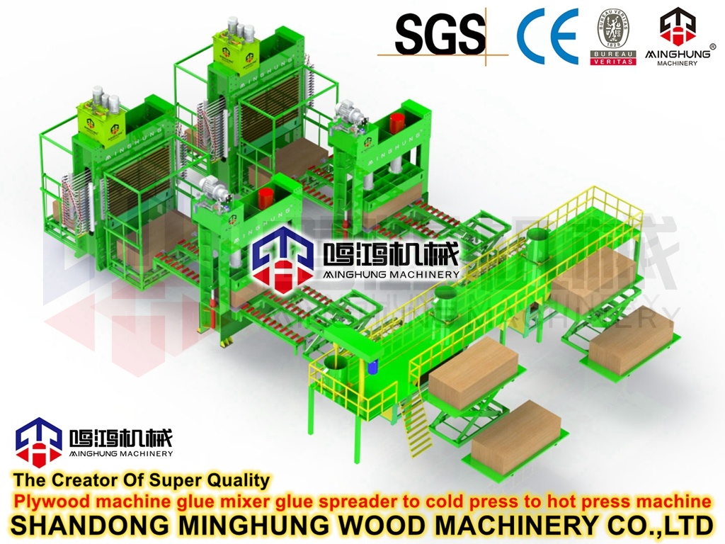 Plywood Hot Press Machine with High Efficiency Heating Transfer