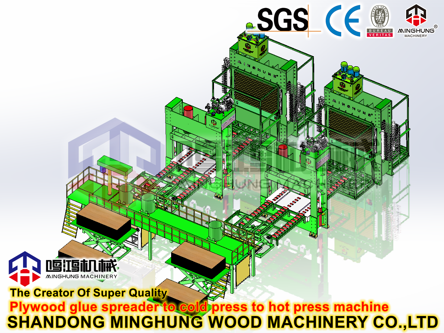 Complete Plywood Mill Equipment