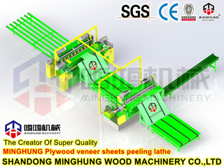 4feet Plywood Peeling Machine for Veneer Bucks