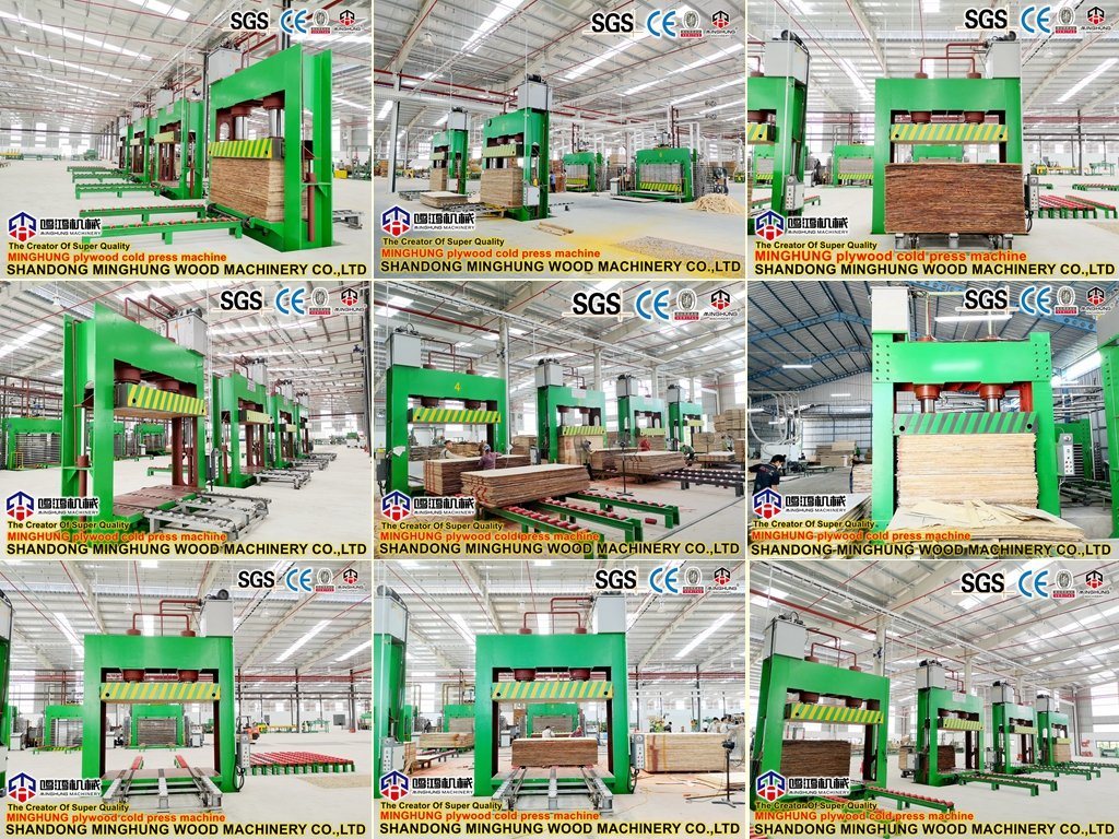 Mesin Press Hidrolik Woodworking untuk Kayu Lapis