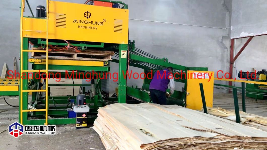 Mesin Sortasi dan Penumpukan Veneer Kayu Otomatis