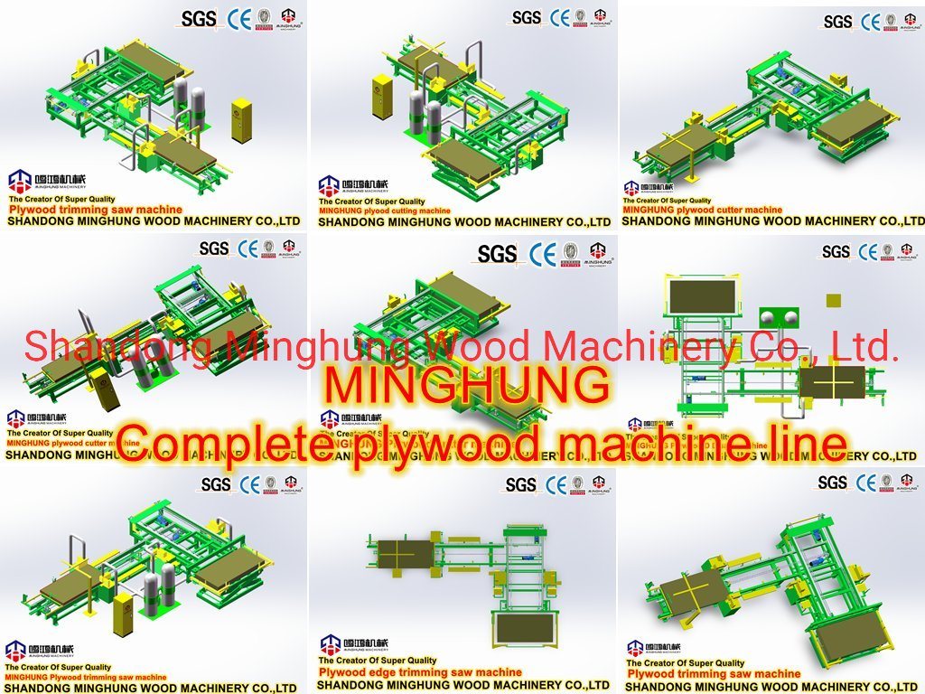 Mesin Panel Berbasis Kayu untuk Pembuatan Kayu Lapis