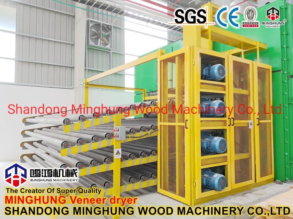 China Linyi Manufacturer Veneer Dryer Machine Roller Dryer