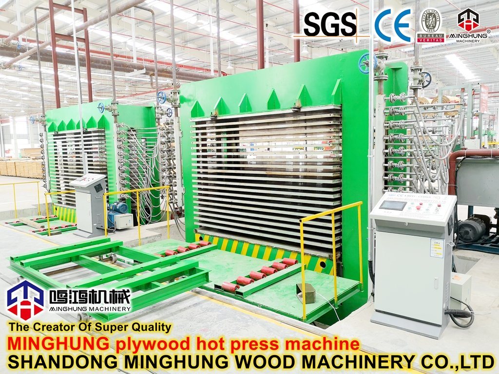 Mesin Hot Press untuk Mesin Woodworking Kayu Lapis
