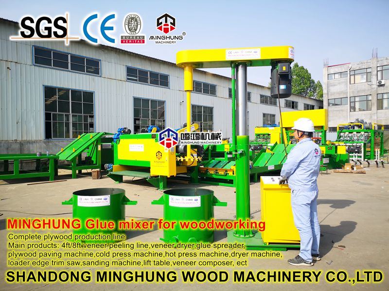 Glue Spreader Machine for Plywood Making Machine