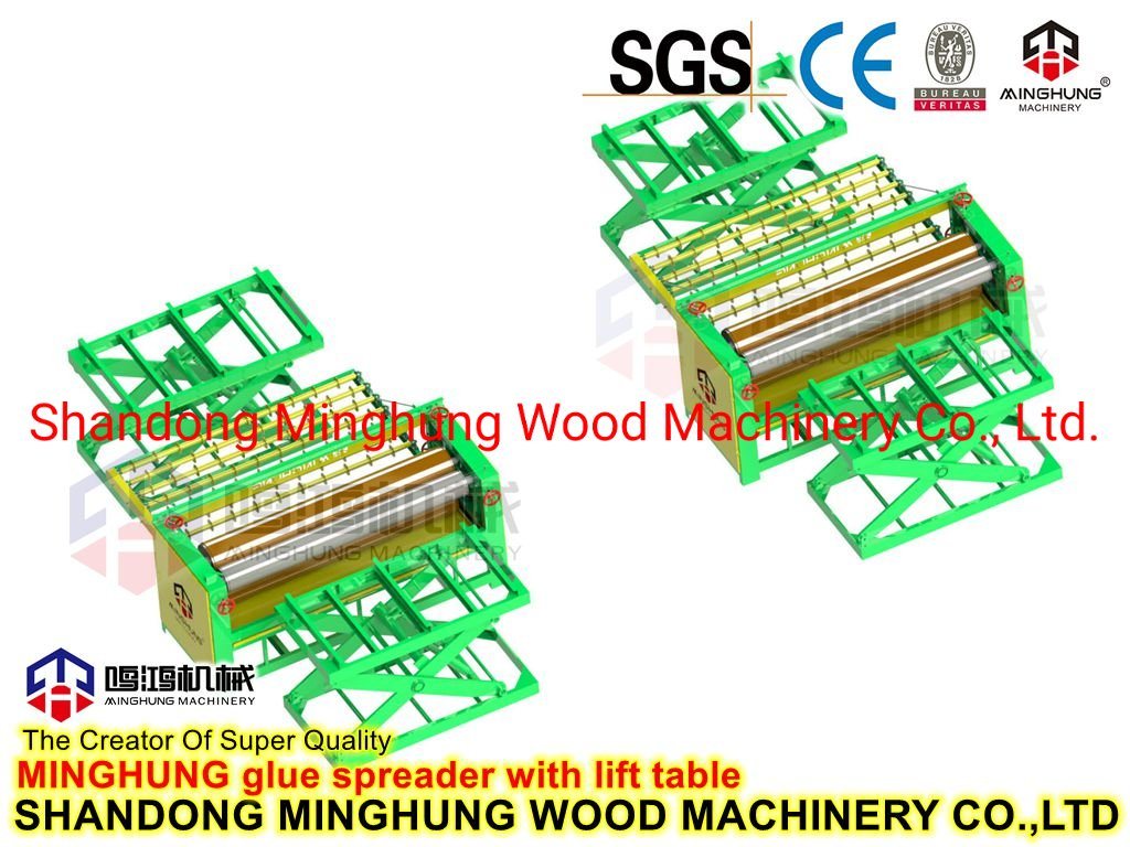 Woodworking Machinery Veneer Applied Glue Spreader Machine