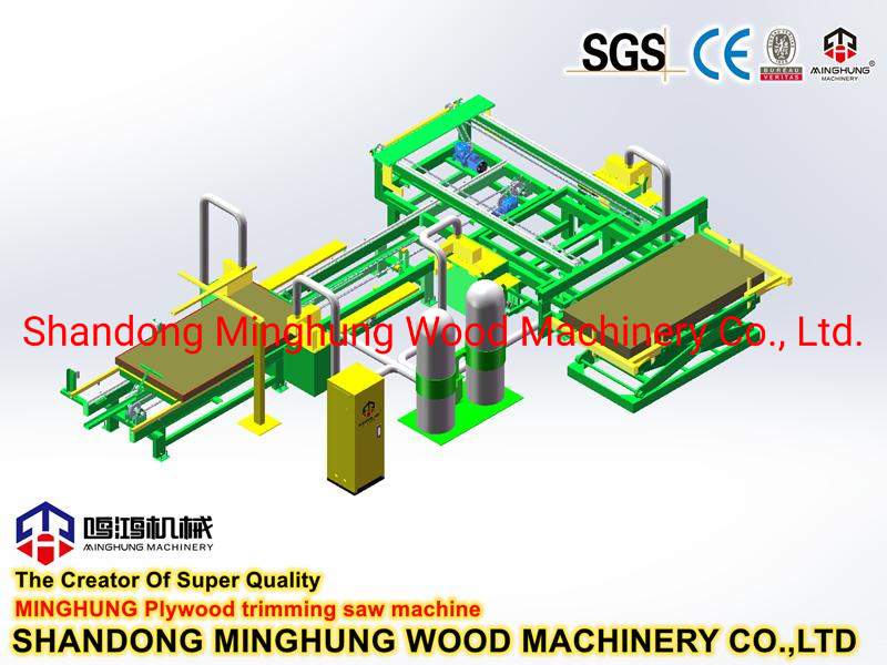 Circular Plywood Edge Cutting Machine untuk Woodworking Plywood Machine