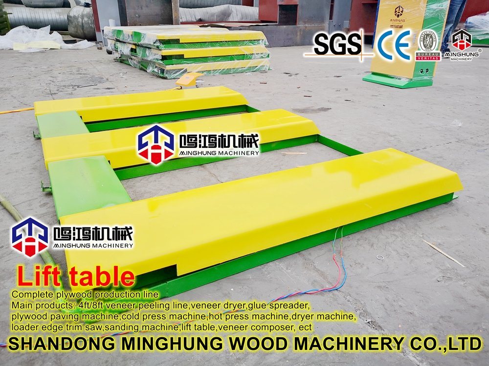 Plywood Lift Table with Max Loading 3ton