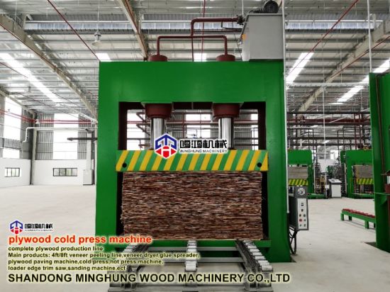400t/500t/600t Hydraulic Plywood Cold Press Machine with Wuxi Cylinder