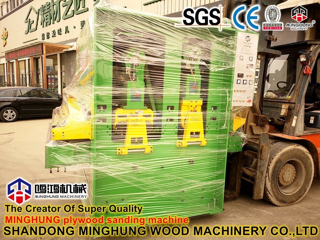 Plywood Panel MDF Chipboard Particle Board Sanding Machine