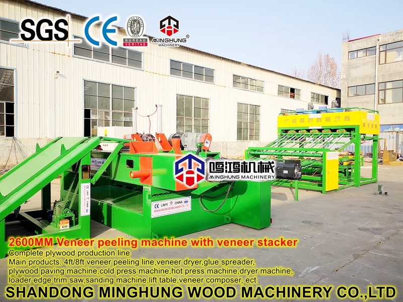 2700mm Veneer Log Peeler for Plywood Furniture
