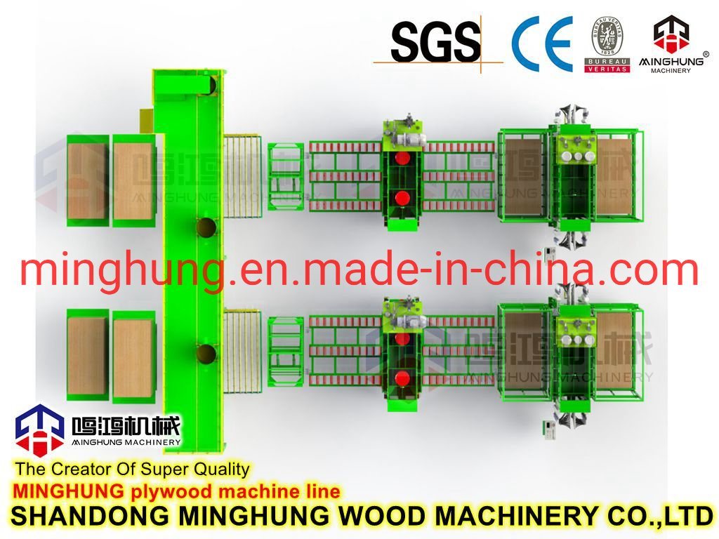 Hydraulische Heißpressmaschine für Holzbearbeitungsmaschinen für Sperrholzfurniere