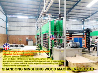 plywood processing machine