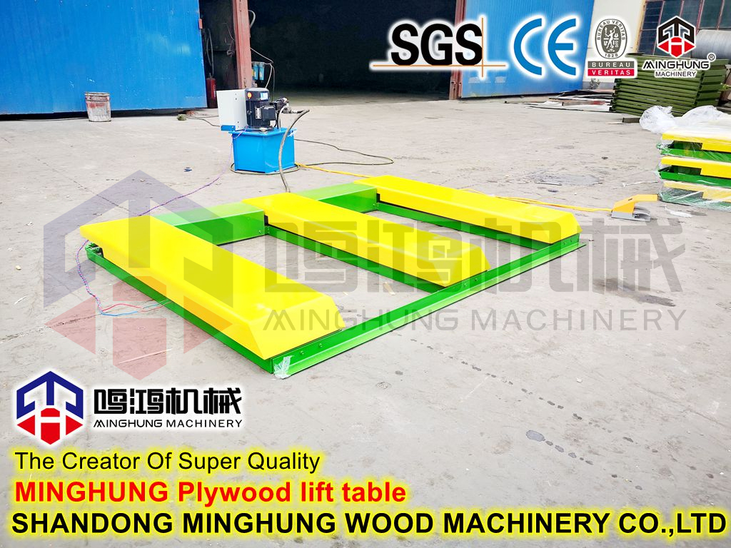 Lift Table For Plywood Making