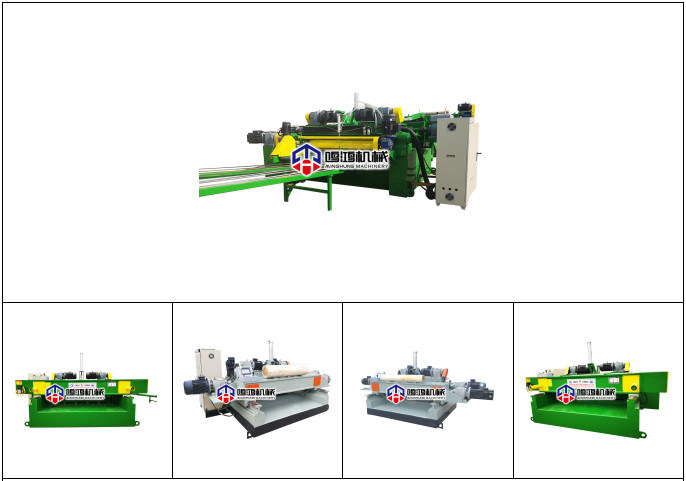 Sperrholz-Produktionslinie Furnierschälmaschine