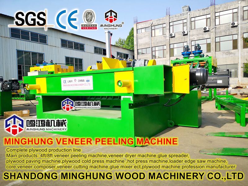 Tree Peeling Machine for Produce Wood Veneer