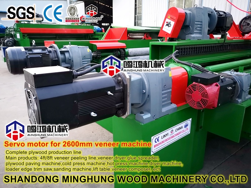 1400mm Mesin Pengolah Kayu Log Veneer Peeling Production