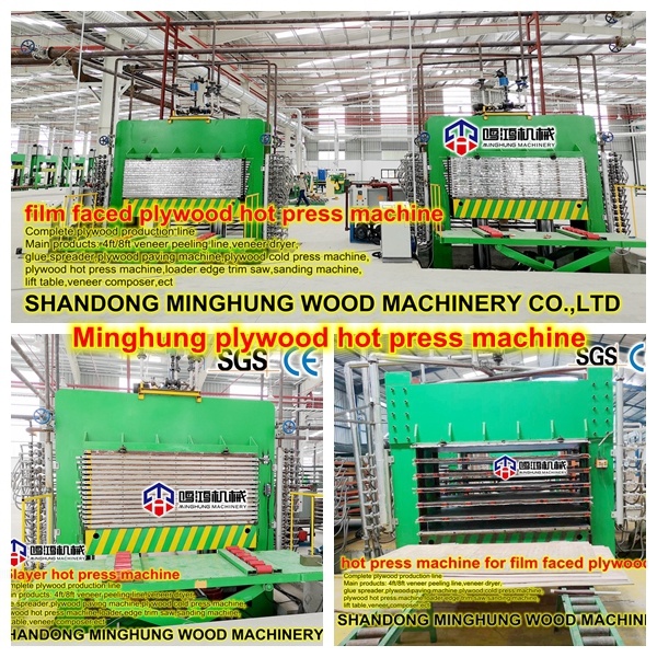 Mesin Press Panas 500t untuk Woodworking