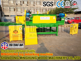 Veneer Wood Log Timber Debarking Machine for Veneer Production