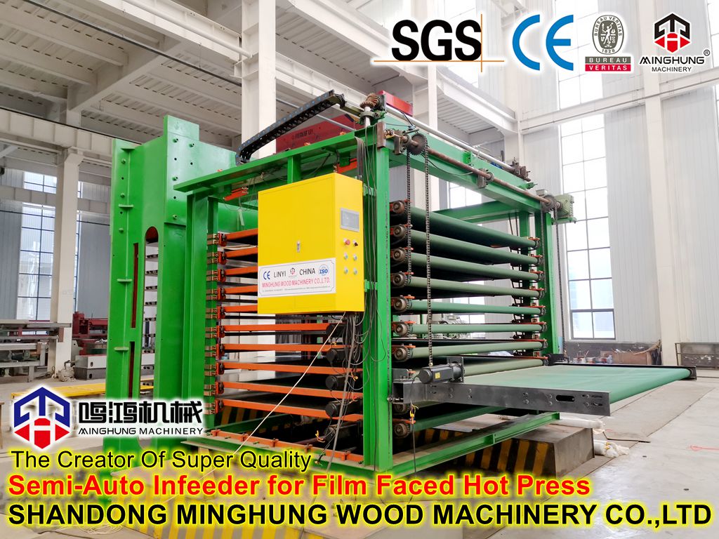 Woodworking Machinery Plywood Hot Press Machine for Film Faced Plywood