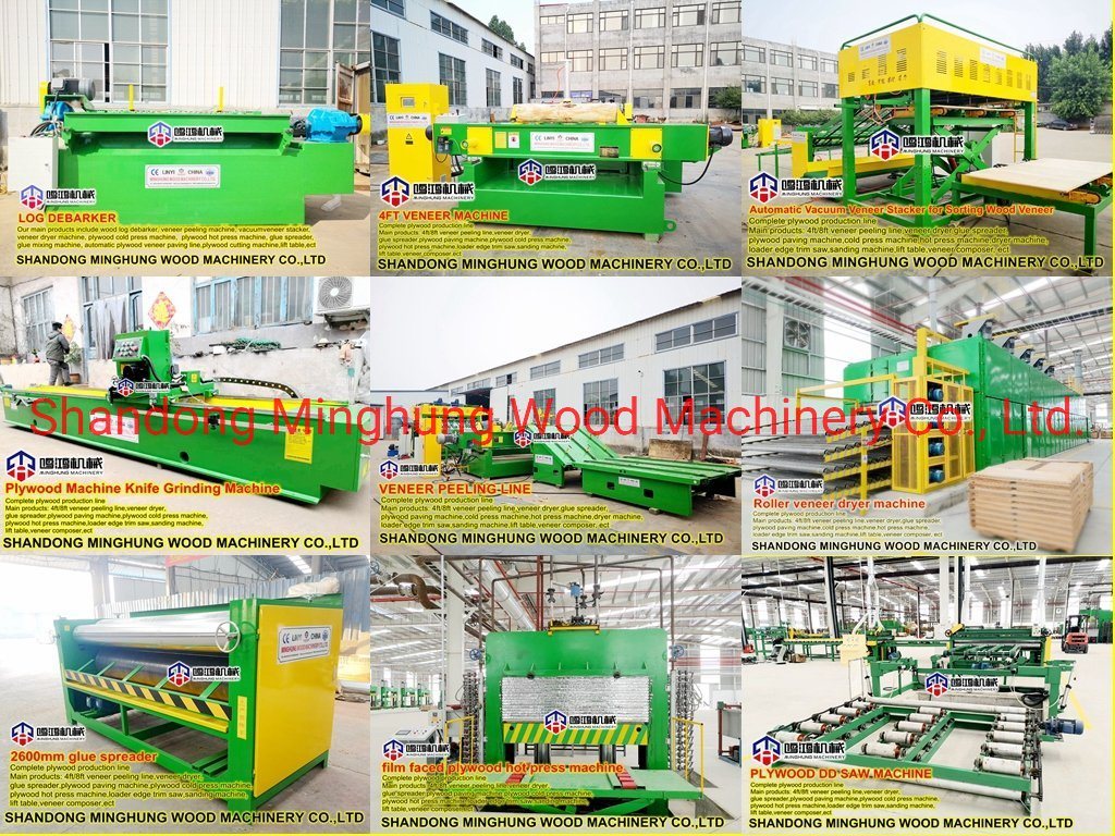 Mesin Penyebar Lem Cina dengan Empat Rol