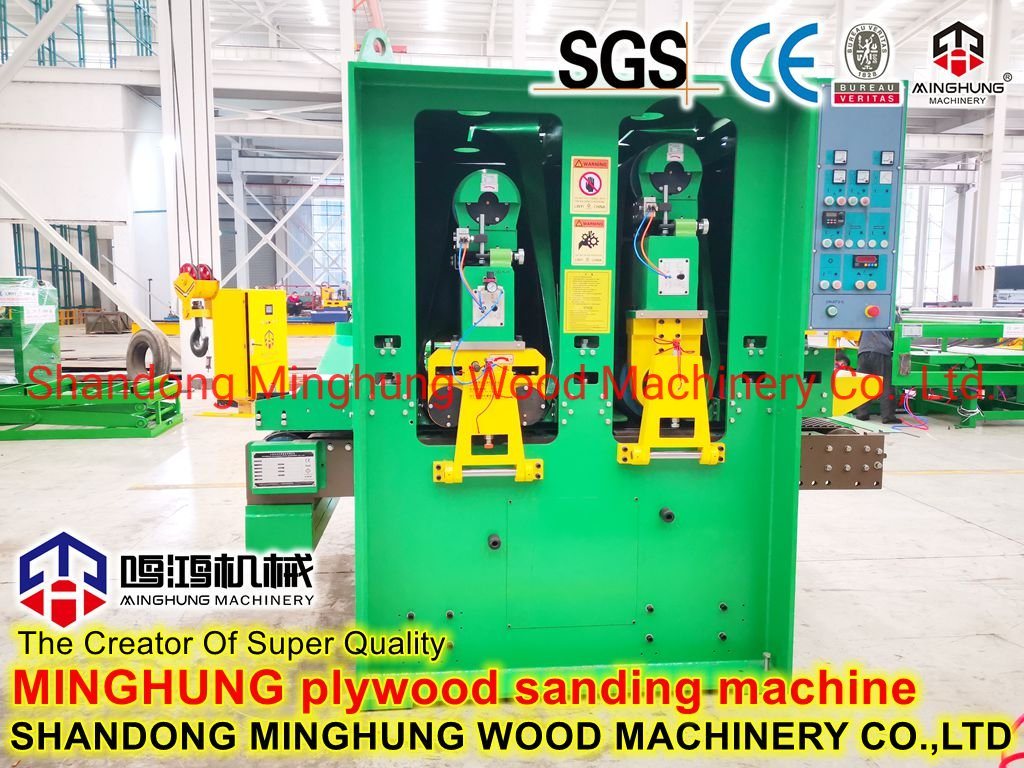 Mesin Pengamplasan Sabuk Lebar untuk Produksi Kayu Lapis Woodworking
