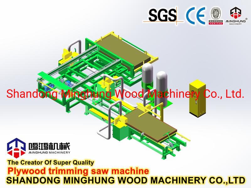 Circular Plywood Edge Cutting Machine untuk Woodworking Plywood Machine