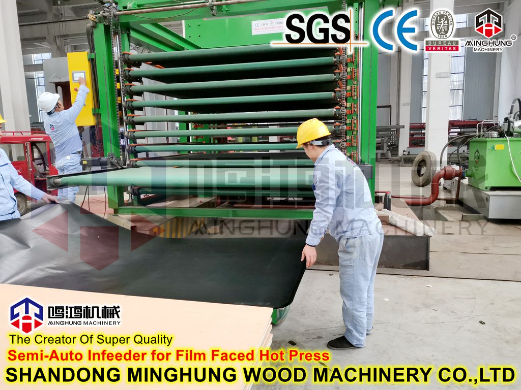 Wood Hot Press Machine/Melamine Hot Press for Construction Plywood
