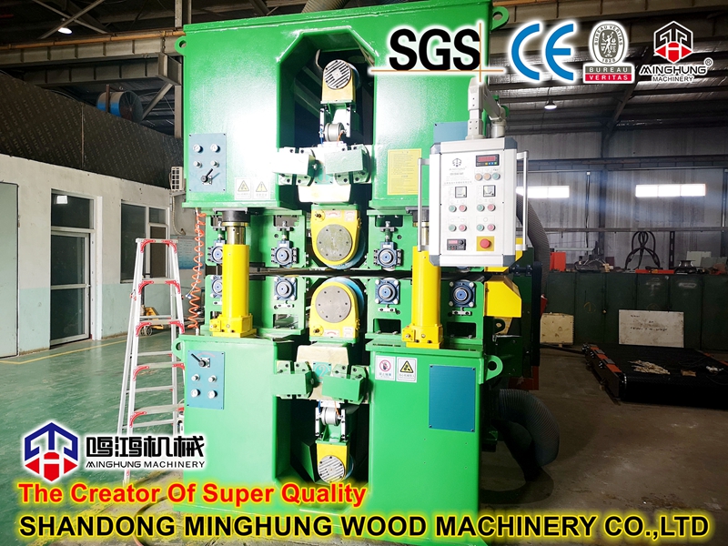 Double Sides Calibrating Machine for Sanding Plywood Thickness
