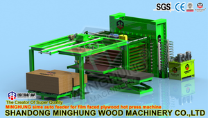 Film faced plywood hot press machine.png