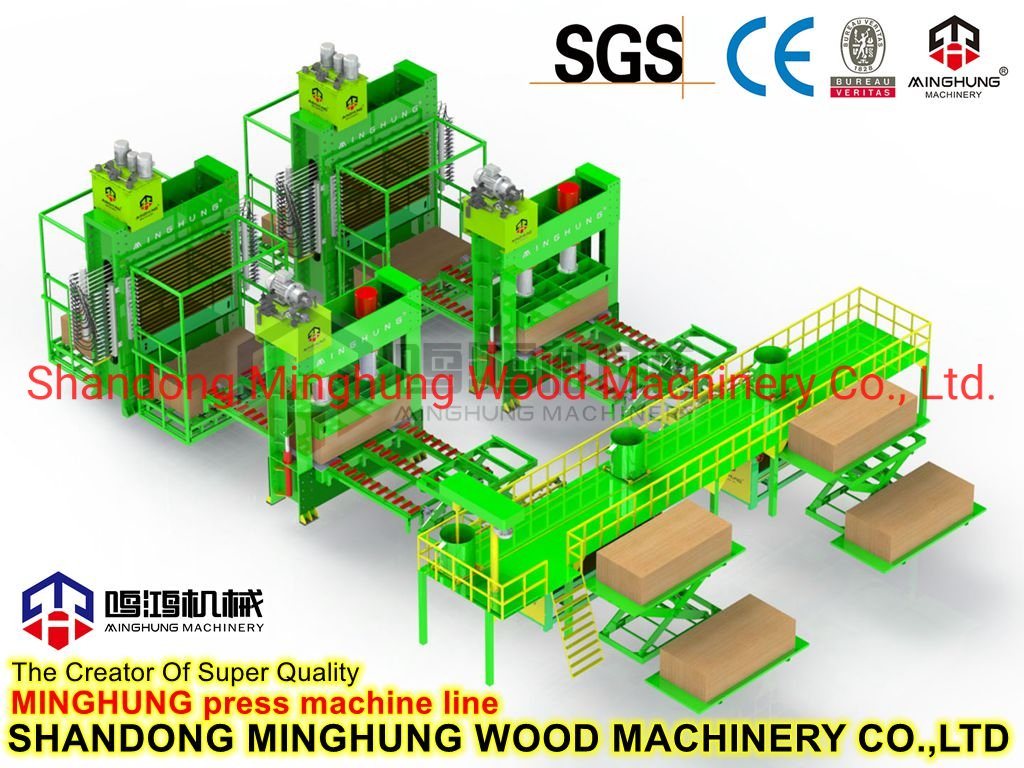 Sperrholz-Heißpressmaschine für internationale Stahlplatten