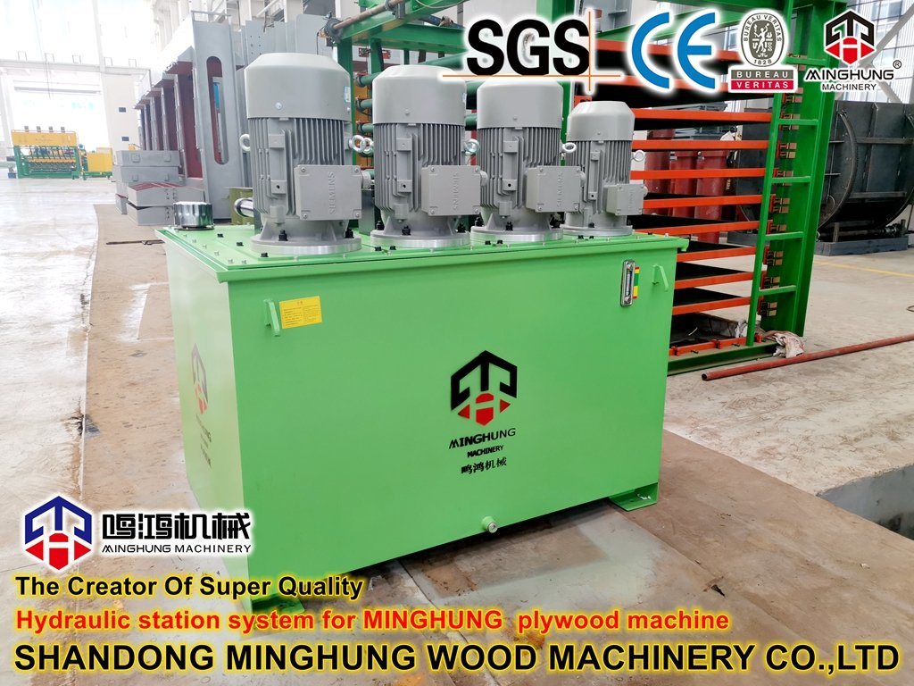 Mesin Woodworking Plywood Hot Press Machine untuk Film Faced Plywood
