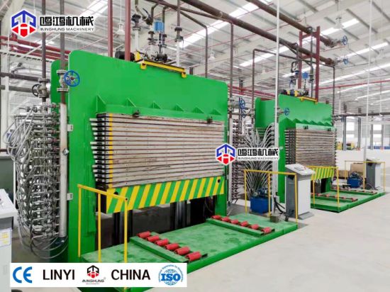 Plywood Hot Press Manufacturing Machine Production